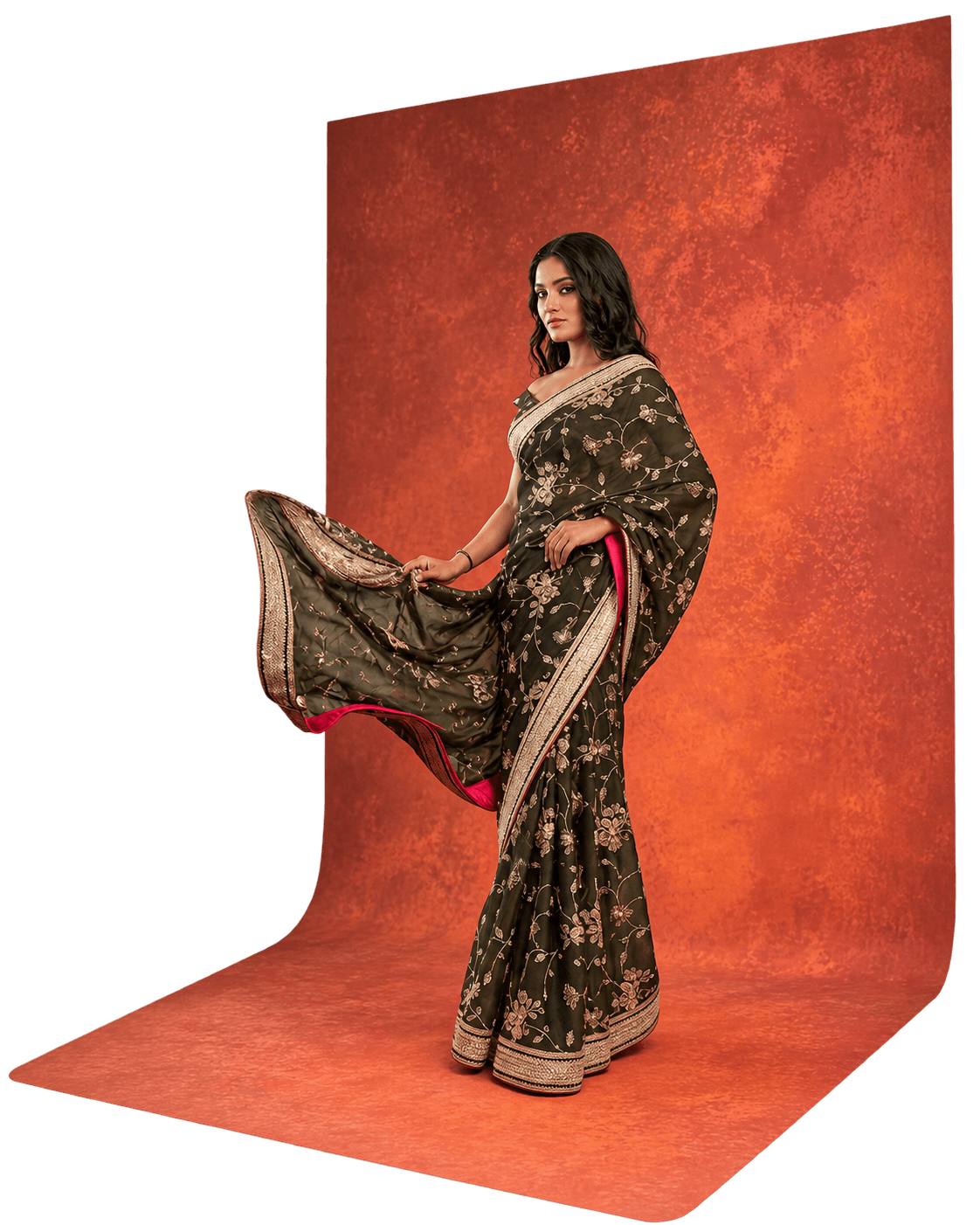 A Sheshri Fashion couture ensemble from the Occasion Edit