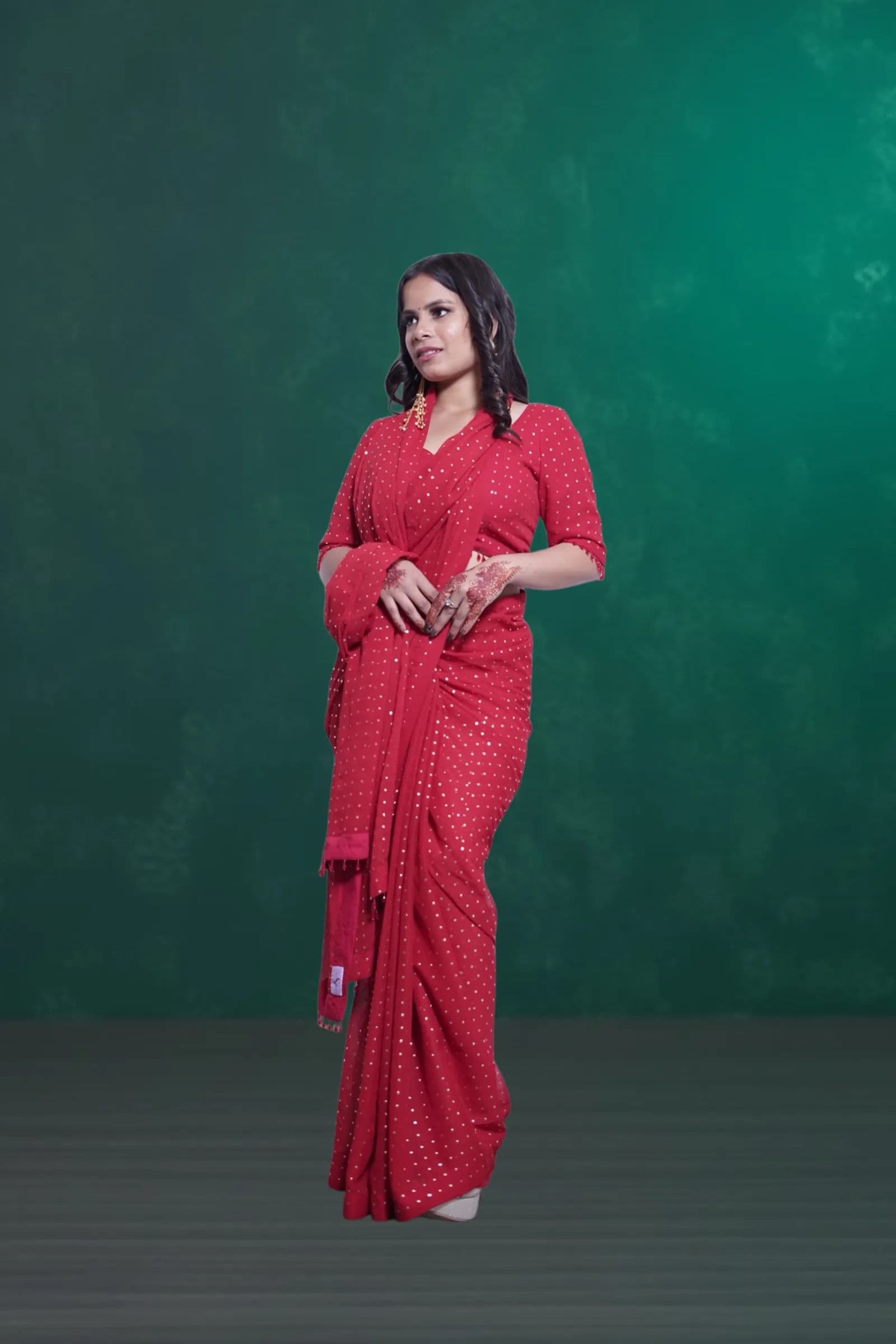 The dulhan saree