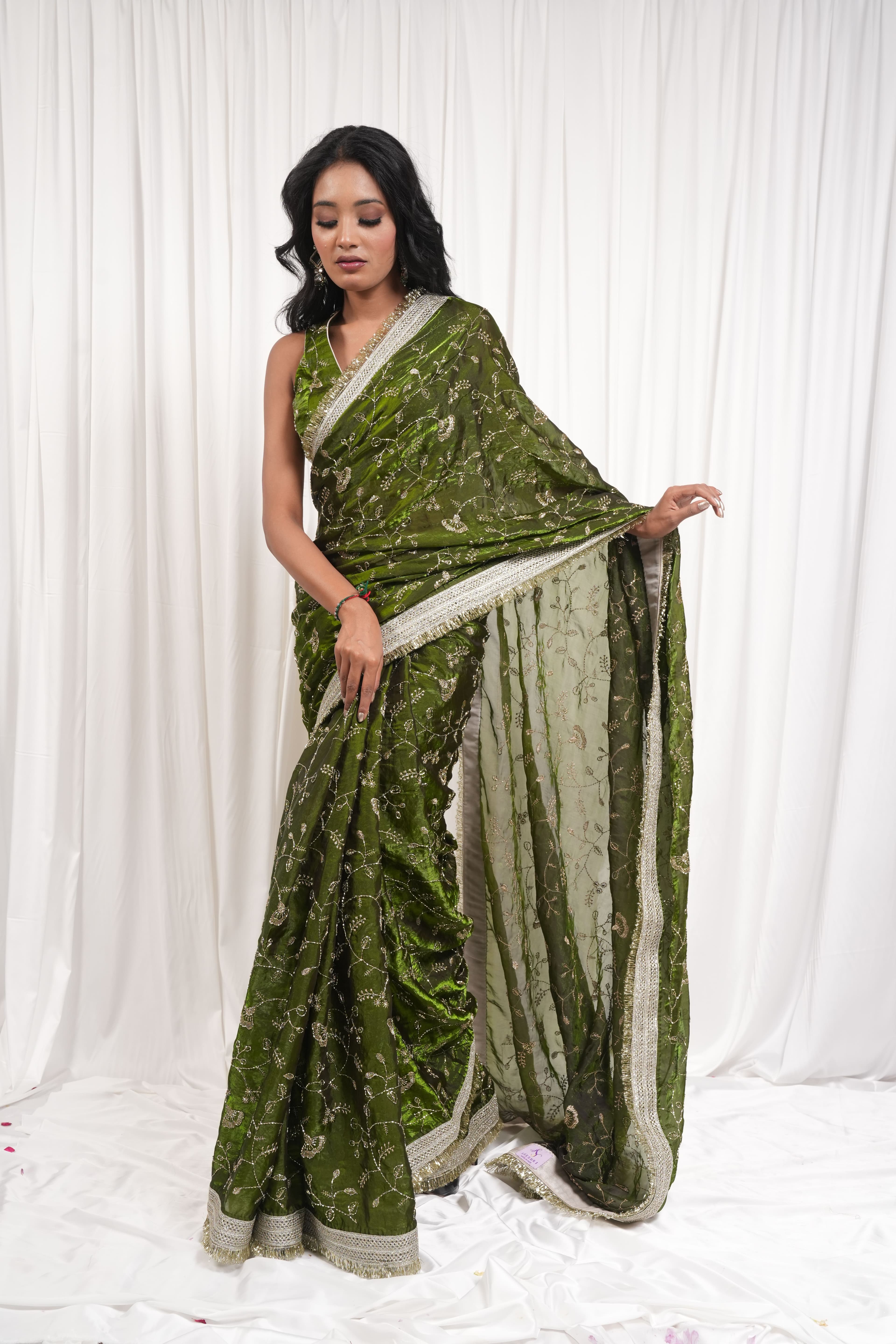 Chiffon saree